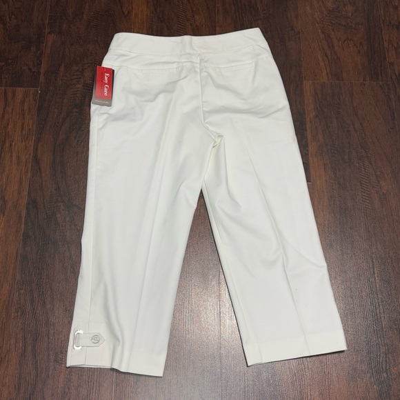 Rafaella White Cropped Pants size 4P nwt - Picture 4 of 13